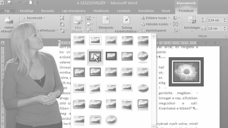 Word Oktatóvideó, Kiadványszerkesztés, Képek, ábrák elhelyezése
Hasábok
Táblázat beszúrása és formázása
Rajzelemek., Hasáb, kép, Hasábokra tördelés, kép beszúrása és formázása
