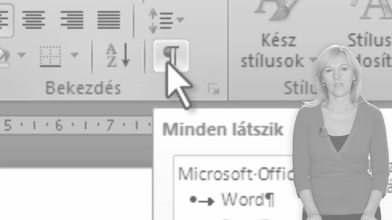 Word Oktatóvideó, Szövegszerkesztés alapjai, billentyűzet-kezelés
betűformázás
bekezdésformázás
felsorolás és számozás
oldalbeállítás
nyomtatás, Munkaterület, Word munkaterület testreszabása, nézetek