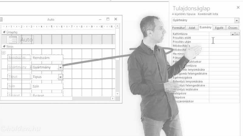 Access Oktatóvideó, Makró, , Makrókészítés II., Makrópéldák: export, email, űrlapszűrések